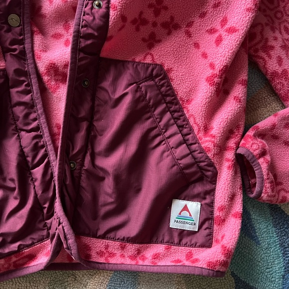 Passenger Navegado Recycled Polar Fleece Jacket Size Small - Picture 7 of 9